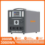2000W/3000Wh Portable power station