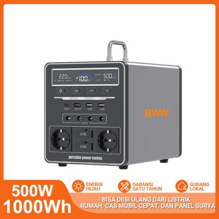 500W/1000Wh Portable Power Station